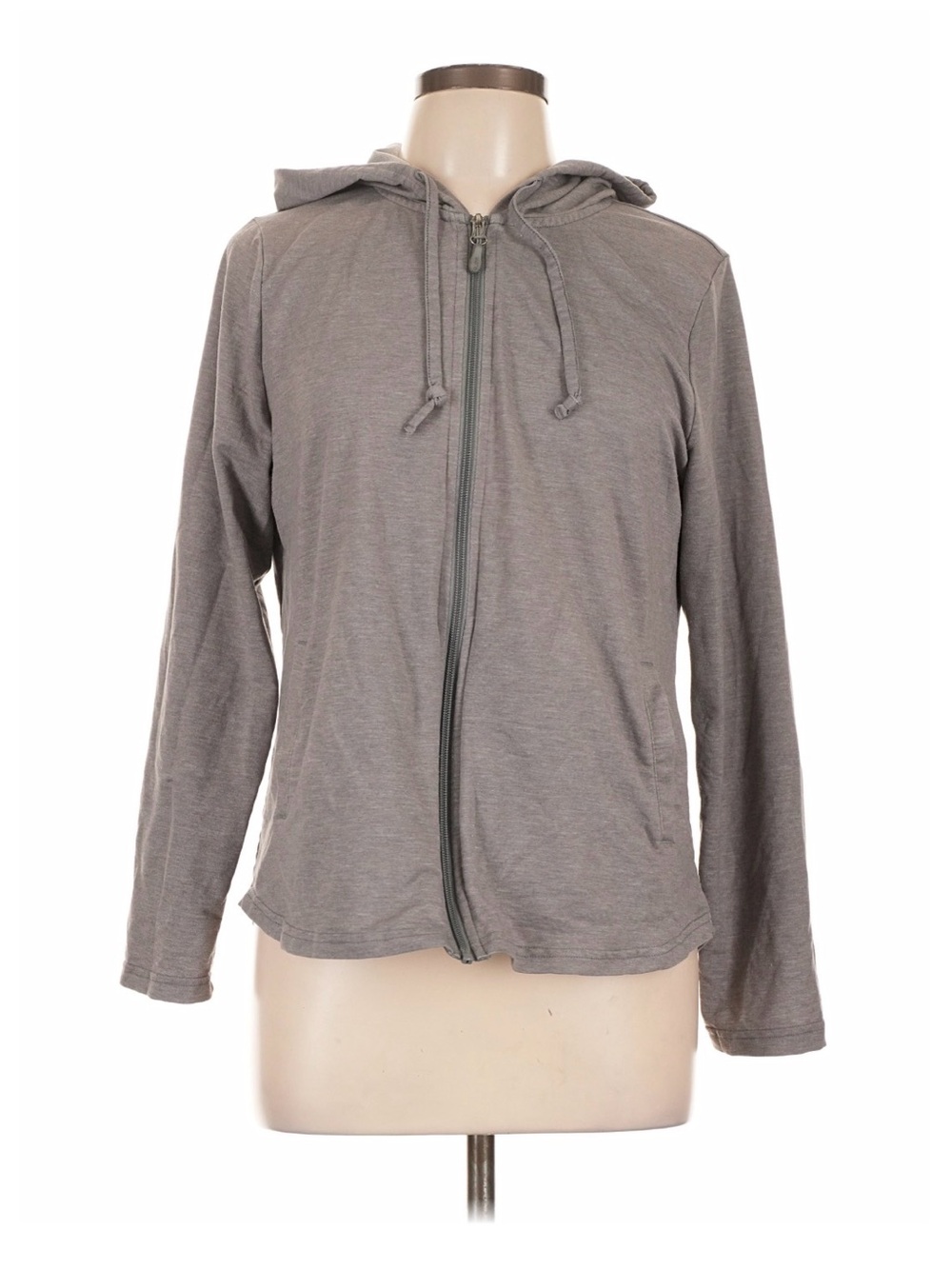 32 degrees Women's Gray Zip-Up Hoodie Jacket